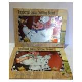 Two new tempered glass cutting board