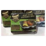 Three new Super Grill ready to use disposable