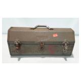 CRAFTSMAN toolbox with assorted hardware.