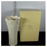 Lenox classic fan vase, 12", with box