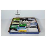Pocket and pen knives, new with boxes, ten