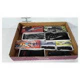 Pocket knives, new with boxes, five