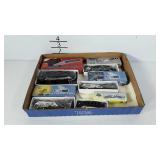 Pocket knives, new with boxes, five