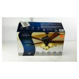 Harbor Breeze 42" ceiling fan with light kit. New
