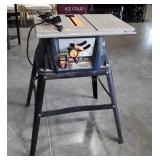 Ryobi 10" Table Saw with floor Stand. Working