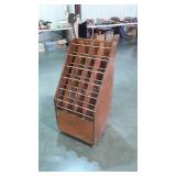 Brochure Display, portable Rack, 20w x 42" tall