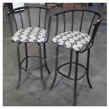 Pair of Home Furnishings Counter Stools, 16x30"