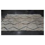 Woolmark area rug. Wool, handmade in India. Needs