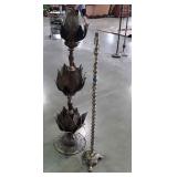 Two unique Brass floor lamp  Projects, 3 tires