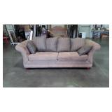 Formal Style Sleeper Sofa, the right arm as some