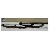 BEAR Whitetail Hunter compound bow with mounted