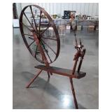 Spinning Wheel. 44" dia. Wheel, nice condition