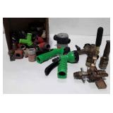 Box of garden nozzles, sprinklers, quick release