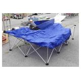 Air Mattress Folding Bed Frame with Storage bag