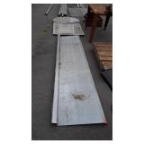 Metal Fabricators Lot, galvanized counter top