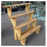 Pine Staircase Design Gardners planter or Crock