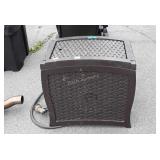 Suncast Patio Water Hose Reel with nice water