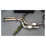 Dual Exhaust pipe pieces, not sure for what