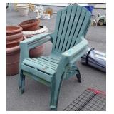 Two poly Lawn Chairs, seller code LN