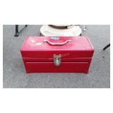 Portable tool box with few misc tools, seller