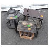 Three Bird Feeders
