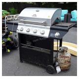 Grill, USED CONDITION, 4 burner plus side burner,