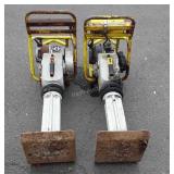 Two Trench Tampers For Parts, not complete