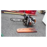 Stihl MS192TC chainsaw,  has compression