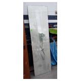 Plate glass Mirror, 20x68", chip along on side as