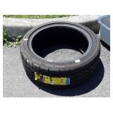 Automobile Tire, Dunlop 215/45R17. Appears to