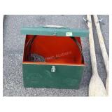 Metal Wares group, older powertool box, 2 nail