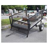 Trailer, 4x6ft, mesh grid, removable front and