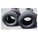 Set of 4 Truck Tires, Bridgestone Dueler RVT,
