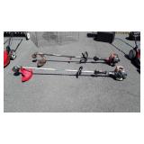 Two String Trimmers, straight Shaft, Kawasaki and