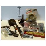 Hardware related items hacksaw snops, theaded