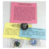 1980 Kennedy half, 2000 Kennedy half color