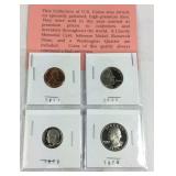Proof set of coins