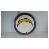 Pottery Barn Teen, NFL metal sign, Chargers, 18"