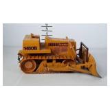 Cast metal ERTL Case bulldozer toy.