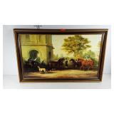 "The Front Entrance at Wynnstay" by John F.