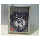 WinCraft battery powered clock, new in box.