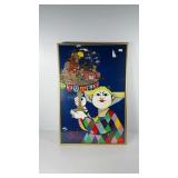 1981 Bjorn Wiinblad Tivoli framed poster print,