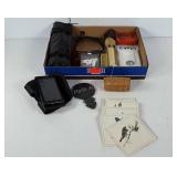 Cell phone (powers on) and other trinkets