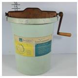 Maid of Honor six quart hand operated ice cream