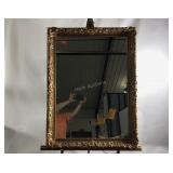 Ornate framed mirror, in nice condition 29x39,