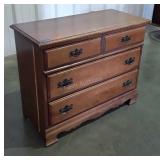 Maple 3-drawer Dresser Project, the ends are