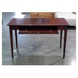 Writing Table with key board drawer, Mahogany