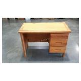 This End Up style desk. Solid wood construction.