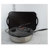 Princess House Stainless steel 12 inch pan with