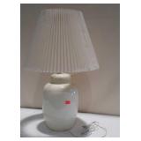 Lamp w/ Ceramic base & Shade